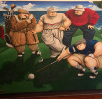 Golf Painting
